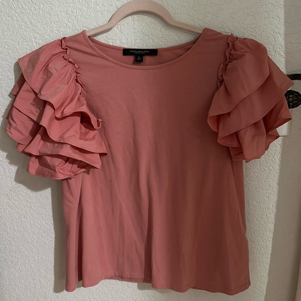 Ruffles  sleeves shirt